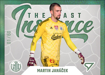 Martin Janacek Ceske Budejovice SportZoo FORTUNA:LIGA 2022/23 2. serie The Last Instance /60 #LI-15